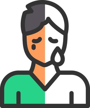 Grief Vector Icon Design