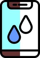 diseño de icono de vector de agua