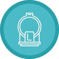 CT Scan Vector Icon Design