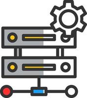 Data Management Vector Icon Design