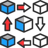 Blockchain Vector Icon Design