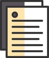 Documentation Vector Icon Design