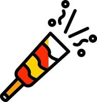 Party Blower Vector Icon Design