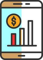 Cash Flow Vector Icon Design