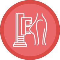 Mammography Vector Icon Design