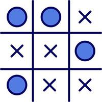 Tic tac toe vector icon