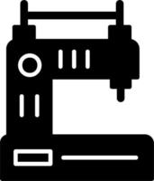 Sewing machine vector icon