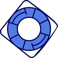 Lifebuoy vector icon