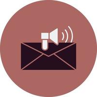 Email alert vector icon