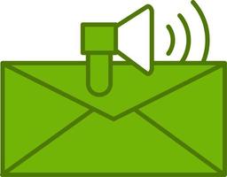 Email alert vector icon