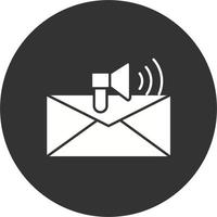 Email alert vector icon