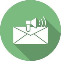 Email alert vector icon