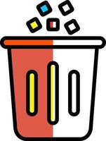 Litter Vector Icon Design