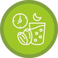 Ramadan Fasting Vector Icon Design