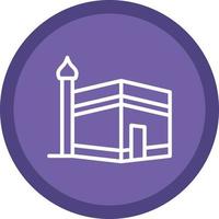 Kaaba Vector Icon Design