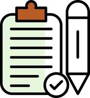 Task Planning Vector Icon Design