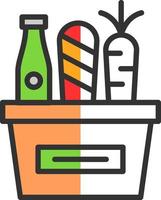 Grocery Vector Icon Design