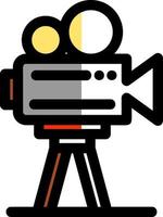 Video Recording Vector Icon Design