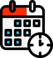 Time Management Vector Icon Design