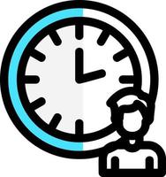 Working Hours Vector Icon Design