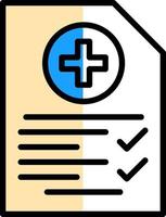 Patient Checklist Vector Icon Design