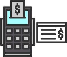 Card Machine Vector Icon Design