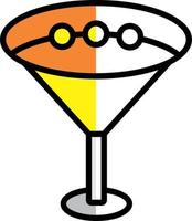 diseño de icono de vector de martini