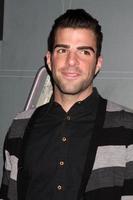 Zachary Quinto arriving at the  TMobile Sidekick LX Launch Event at  Paramount Studios inin Los Angeles CA on May 14 2009 2009 photo