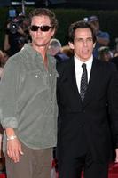 Matthew McConaughey  Ben Stiller arriving at Tropic Thumder Premiere at the Manns Village Theater in Westwood CAAugust 11 20082008 photo