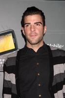 Zachary Quinto arriving at the  TMobile Sidekick LX Launch Event at  Paramount Studios inin Los Angeles CA on May 14 2009 2009 photo