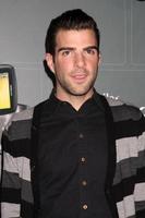 Zachary Quinto arriving at the  TMobile Sidekick LX Launch Event at  Paramount Studios inin Los Angeles CA on May 14 2009 2009 photo