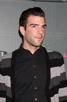 Zachary Quinto arriving at the  TMobile Sidekick LX Launch Event at  Paramount Studios inin Los Angeles CA on May 14 2009 2009 photo