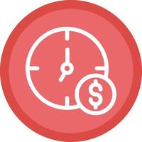 Time is Money Vector Icon Design