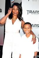 Nia Long  Son arriving at the Transformers Revenge of the Fallen Premiere at the Manns Village Theater in Westwood CA  on June 22 2009  2009 photo