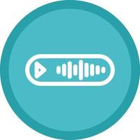 Voice Message Vector Icon Design