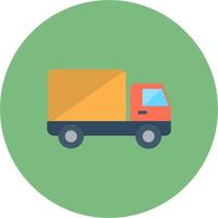 Delivery truck vector icon