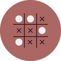 Tic tac toe game vector icon