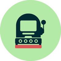 Slot machine vector icon