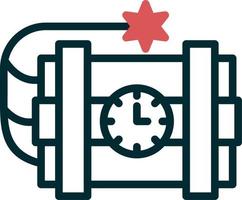 icono de vector explosivo