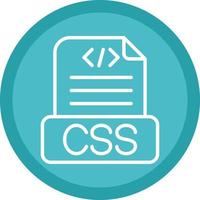 Css File Vector Icon Design