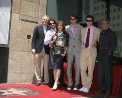 Susan Saint James her husband  Sons and Ron MeyerSusan Saint James receives a Star on the Hollywood Walk of Fame Los Angeles CAJune 11 20082008 photo