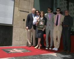 Susan Saint James her husband  Sons and Ron MeyerSusan Saint James receives a Star on the Hollywood Walk of Fame Los Angeles CAJune 11 20082008 photo