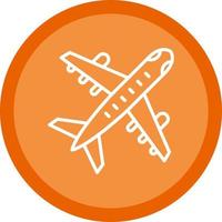 Plane Vector Icon Design