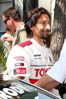 Adrien Brody at the  Toyota ProCeleb Race Day on April 18 2009 at the Long Beach Grand Prix course in Long Beach California2009 photo