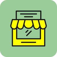 Shop Vector Icon Design