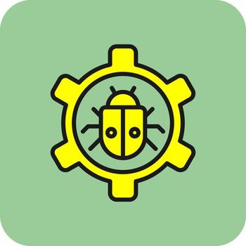 Debug Vector Icon Design