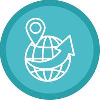 Worldwide Shipping Vector Icon Design