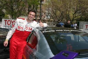 Daniel Goddard with his YR car after the Celebrity raceToyota Long Beach Grand Prix  ProCeleb Race 2008 Long Beach  CAApril 19 20082008 photo