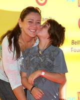 Camryn Manheim  Son Miloarriving at the PS Arts Event 2009Barker HangerSanta Monica  CANovember 15 20092009 photo