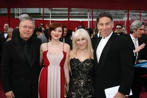 Alan Menken   Stephen Schwartz 80th Academy Awards  OscarsKodak TheaterLos Angeles CAFebruary 24 20082008 photo